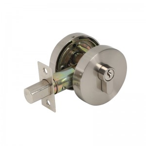 3501-D High Quality Round Security Keyde Entry Door Lock, Double Cylinder Deadbolt Lock