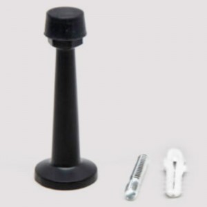 MD003 Stainless Steel Door Stopper with Soft Rubber Tip for Bedroom, Kitchen, Classroom, Bathroom