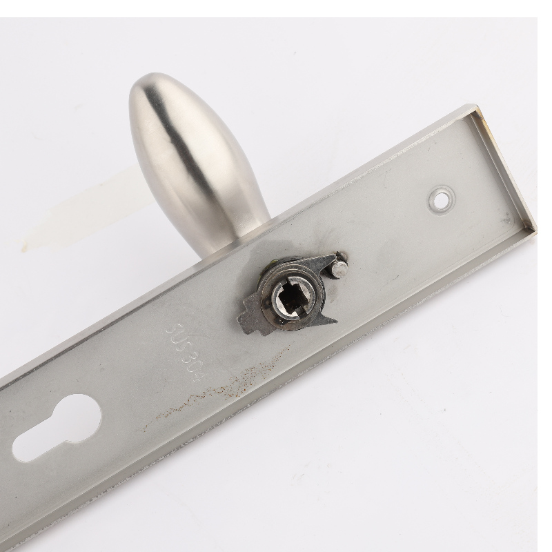 6002   Door Lever Knob Lock , Stainless Steel Mortise Handle Set