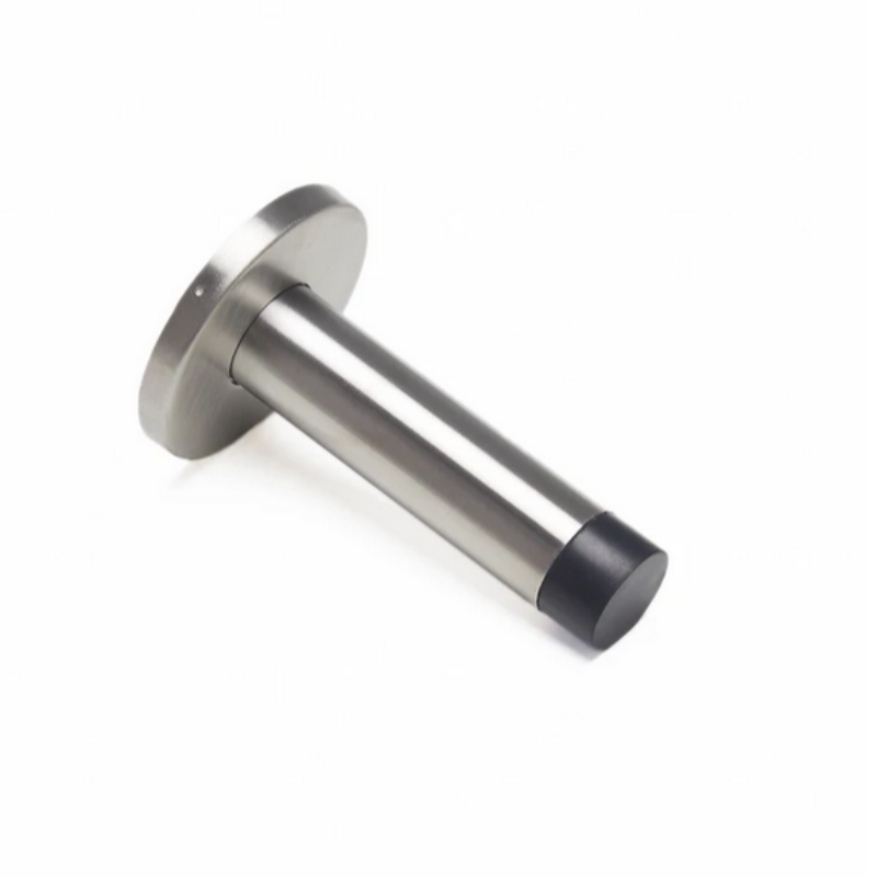 MD005SS Stainless Steel Door Stopper to Protect Walls and Doors for Bedroom, Office, Kitchen, Garage