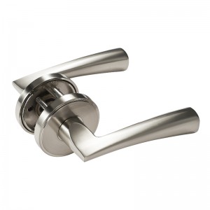 50963 Privacy Lever Door Handle with Concealed Screws Installation Easy to Open Locking Lever Set