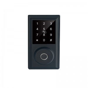 E56 Smart Lock for Front Door with Touch Screen Keypad and Fingerprint, Electronic Smart Door Lock Deadbolt