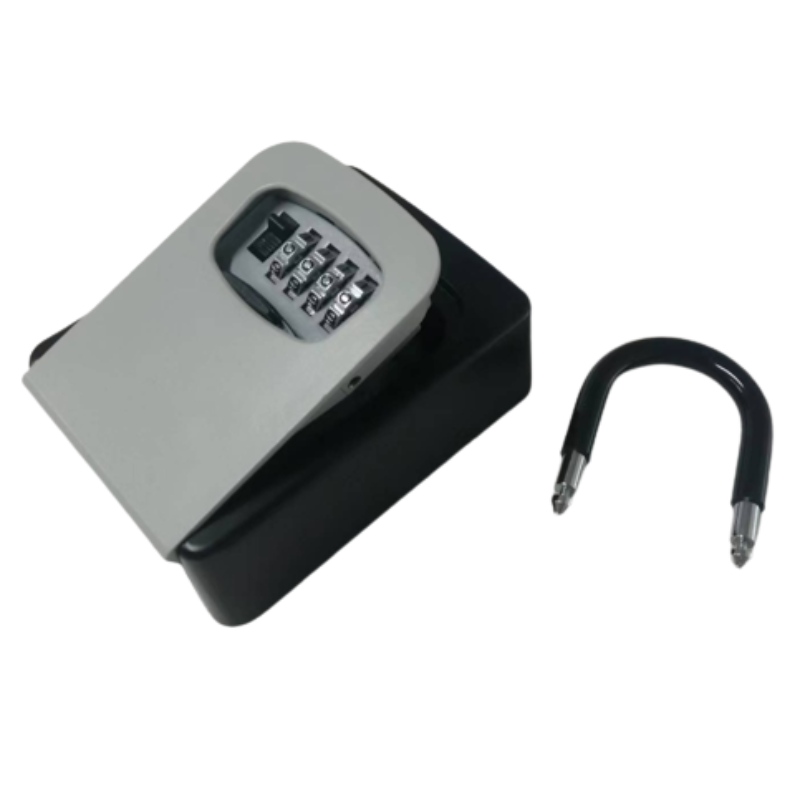 KB001 Key Lock Box, Combination Key Safe Lockbox with Code for House Key Storage, Combo Door Locker