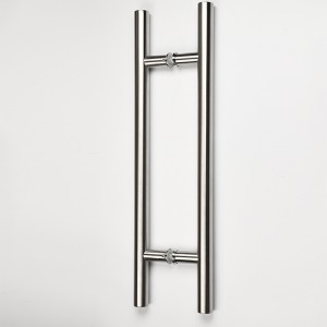 SS-027 Modern & Contemporary Double-Sided Ladder Style Push-Pull Stainless Steel Door Handle